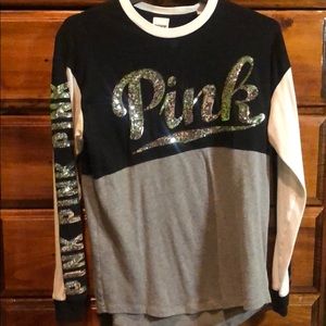 PINK Long Sleeve Tee